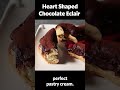 Heart-Shaped Chocolate Eclair (Valentine's Day)