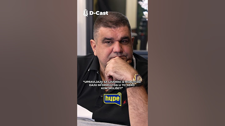 Saša Mirković o produkciji rijalitija | DCAST #hypetv #sasamirkovic #zeljkomitrovic