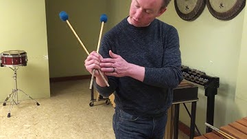 Instructional video: Burton grip (two mallets per hand)