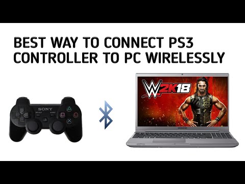 how to Connect ps3 controller to pc via bluetooth in 3 minutes-December  2017 new year special - YouTube