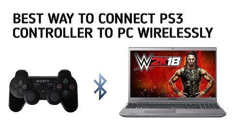 how to Connect ps3 controller to pc via bluetooth in 3 minutes-December 2017 new year special