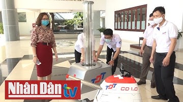 Robot khử khuẩn cho khu điều trị Covid-19 ở TP Hồ Chí Minh
