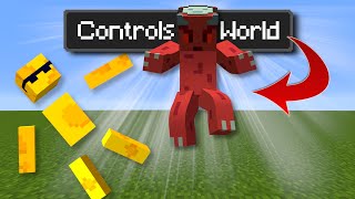 minecraft but my friend controls my world... 😱