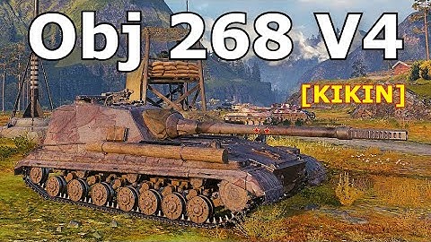 World of Tanks Object 268 Version 4 - 5 Kills 10,9K Damage
