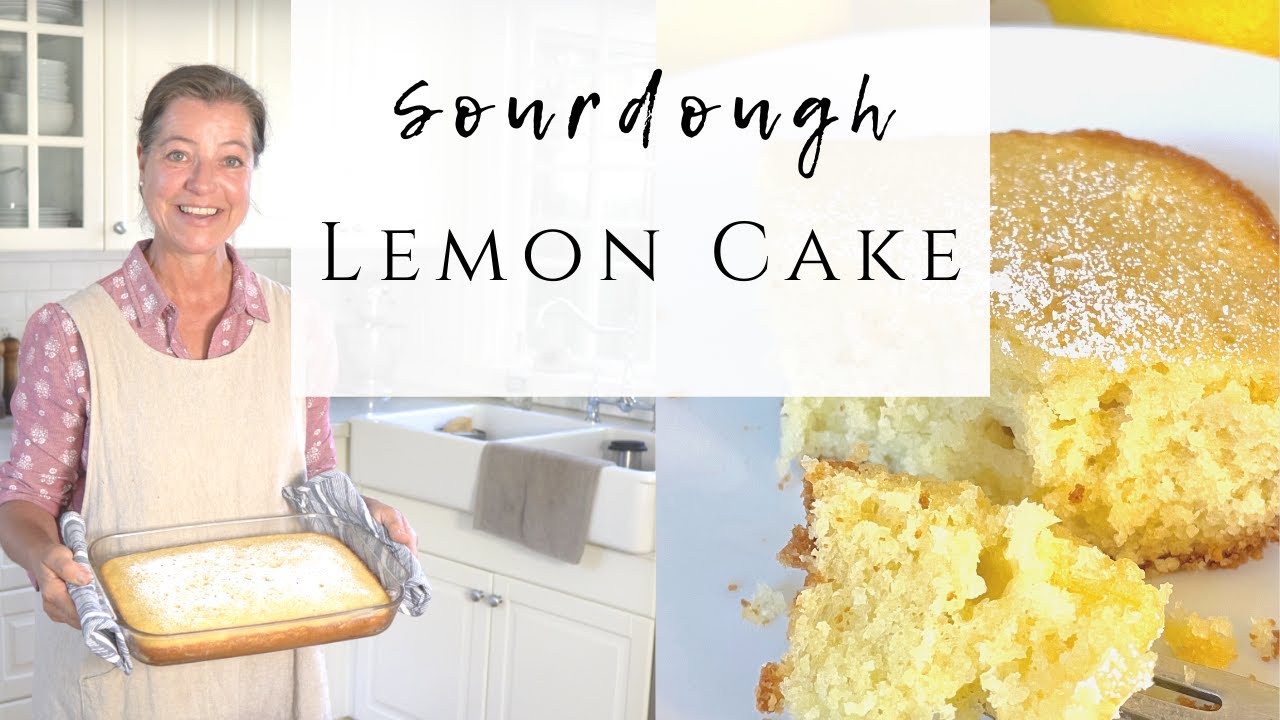 Sourdough Lemon Cake