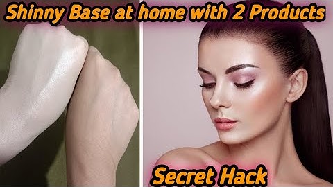 Customized Base For Summer’s | Customize Glowing Base For Daily Use #beautyhacks #parlorsecretbase