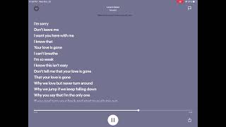 Download Lagu Love is gone by fenekot MP3