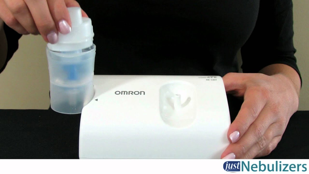 Just Nebulizers: Omron CompAir Nebulizer System NE-C801 - YouTube