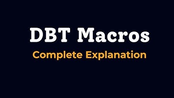 DBT Macros | DBT Macro Example | DBT Data Build Tool Videos | DBT with Snowflake