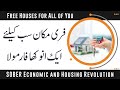 Free houses for everyone   sehr by prof munawar ahmed malik 