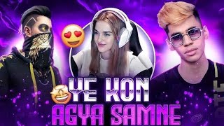 Csr mai kon a gaya samne😯🥵noob squad vs pro girl😱