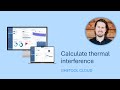 Calculate the thermal interference in GHEtool Cloud