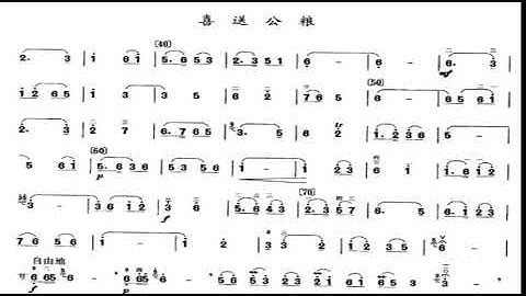 喜送公粮/喜送公糧 减速版 F调伴奏 - instrumental in F (Slow down version)