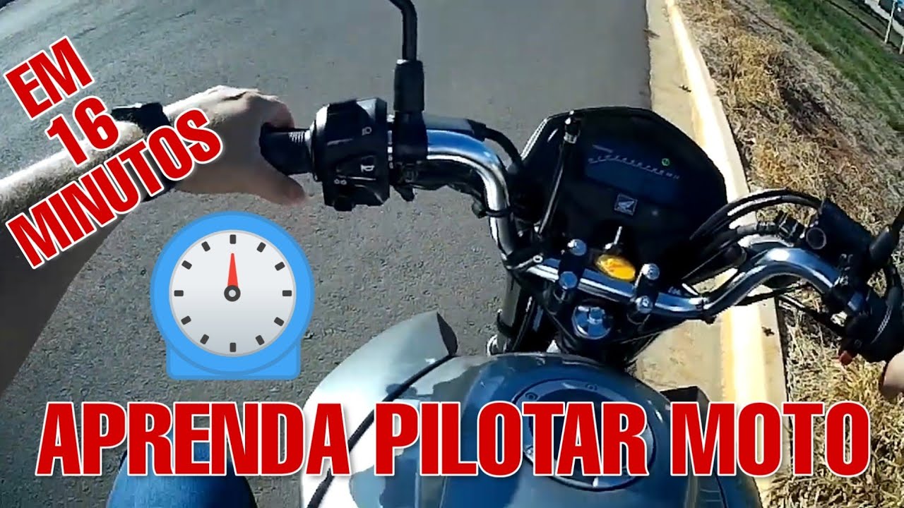 Como aprender a pilotar moto em 16 minutos - YouTube