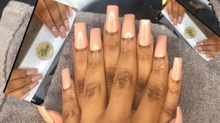 SALON NAILS AT HOME D.I.Y || THE NAILEST