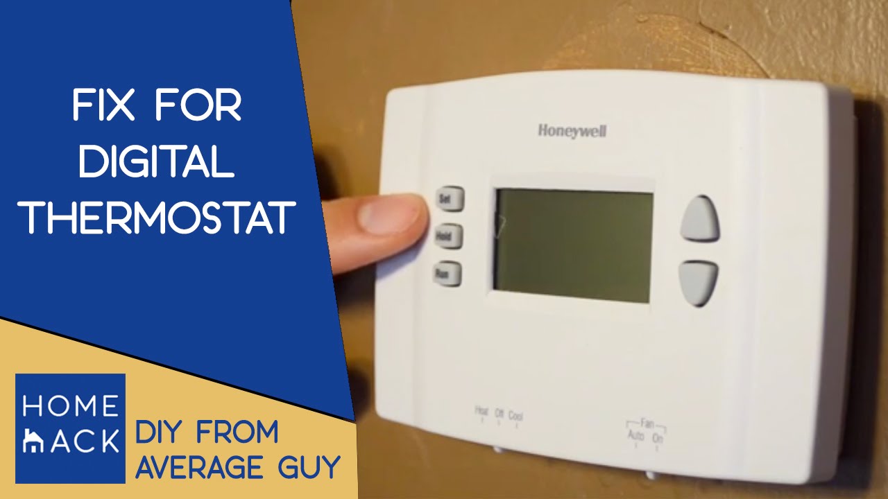 Digital thermostat not working  Honeywell thermostat troubleshooting