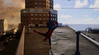 Dope Swinging With No Way Home Suit Marvel’s Spider-Man 2