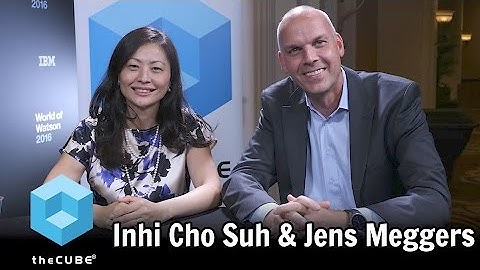 Inhi Cho Suh, IBM & Jens Meggers, Cisco - World of Watson 2016 - #ibmwow - #theCUBE