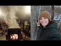 It's Maple Syrup Time - Tapping Trees and Boiling Sap