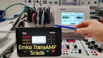 ✅ Emko TransAMF Jeneratör Kontrol Paneli | Ethernet Gateway ile Modbus TCP/IP SCADA Entegrasyonu