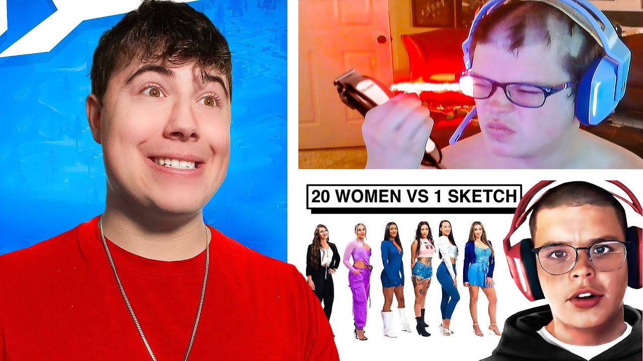 I reacted to Sketch's funniest RIZZ moments!