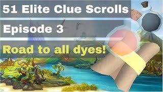 51 Elite Clue scrolls: Road to all dyes - Episode 3