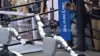 Chinas world AI conference opens with humanoid robots