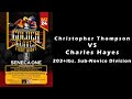 Buffalo Golden Gloves(02-24-2024)-Christopher Thompson vs. Charles Hayes/203+lbs.Sub-Novice Division