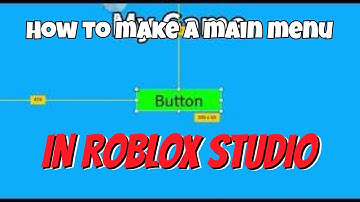 How to make a Main Menu in Roblox Studio in 2025 (EASY)