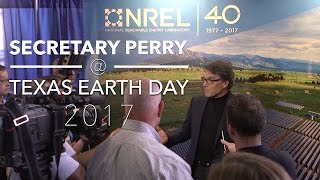 Secretary Perry at Earth Day Texas 2017 (U.S. Department of Energy)