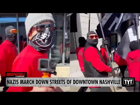 Watch: Nazis March Down Streets Of Nashville x Flee After Being Challenged