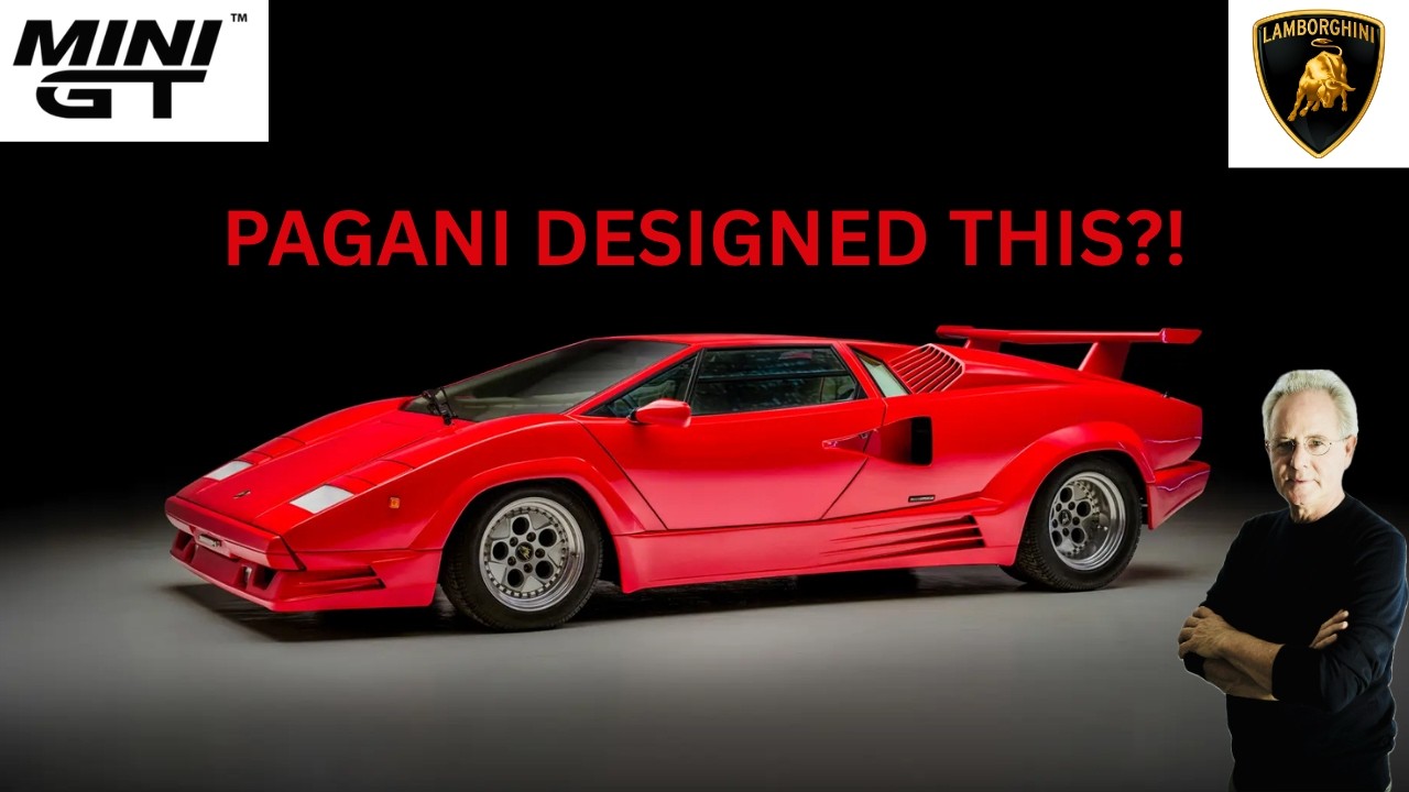 Minichamps Lamborghini Countach LP400 1/43 Scale Model Car Review