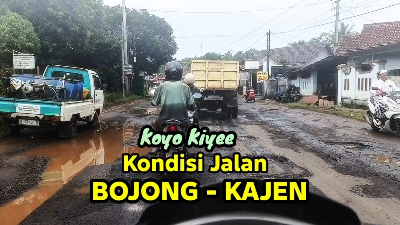 Kondisi Jl Bojong - Kajen Pekalongan