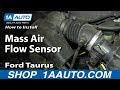 How To Replace Mass Air Flow Sensor 2000-03 Ford Taurus