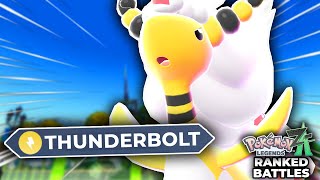 Using MEGA AMPHAROS Completely For Science... | Pokemon Legends: Z-A Ranked Battles