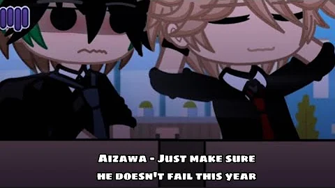 🤔 Izuku gets caught doing bakugou's  homework ✨💫😂 || MHA