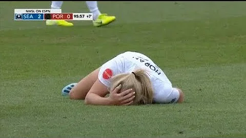 Lindsey  Horan's injury | thornsfc vs reignfc