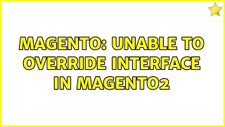 Magento: Unable to override interface in magento2 Magento: Unable to override interface in magento2