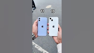 iPhone 11 Vs iPhone 13 || Camera Zoom Test! #shrots
