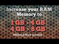Increase RAM memory without root|4gb ram
#Ram increase