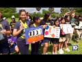 Students celebrate Artemis II mission