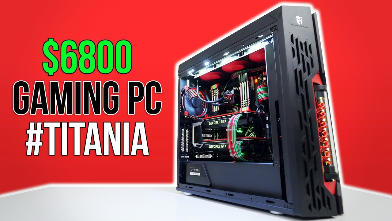 Stream $6800 Ultimate Gaming PC  Time Lapse Build 2538 on Mucis Online