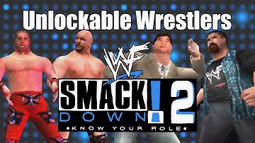 WWF SmackDown! 2 - Hidden Unlockable Wrestlers