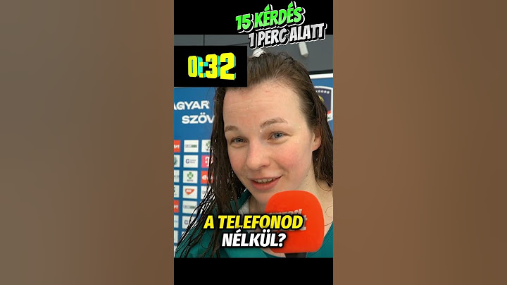 Leimeter Dóra versenyt futott az idővel