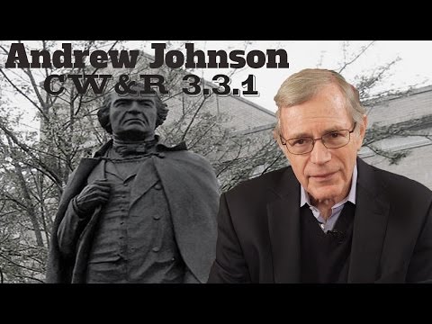 Vidéo: Pendant la reconstruction Andrew Johnson ?