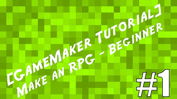 [GameMaker Tutorial] Make an RPG - Beginner #1