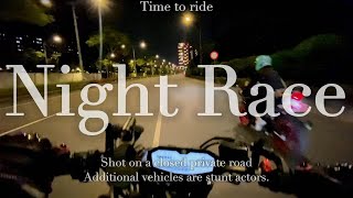 Night Race I Yamaha Mt-07 With Ixil Hyperlow Exhaust