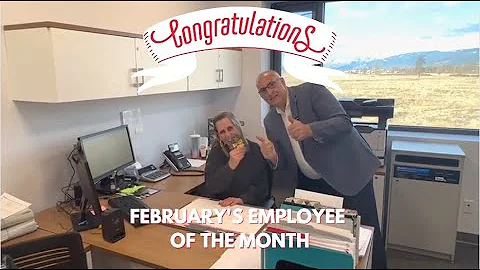 Our February Employee of the Month!