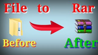 How to make Simple File into Rar In Urdu (Hindi) | How to make compress File( RARFile)Learn for Earn