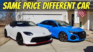 2024 Nissan Z Nismo vs Audi RS3 | The Better Sub $70k Car?